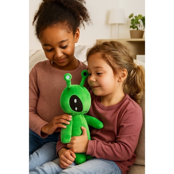IKEA AFTONSPARV Alien Plush – 13½" Soft Toy Loved by Little Adventurers - Picture 13 of 14